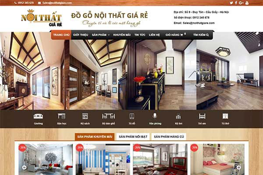 Dịch vụ thiết kế web trọn gói giá rẻ tại quận 12